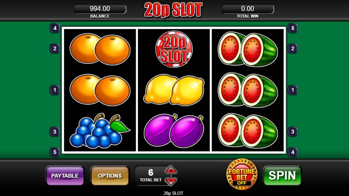 20p slot review