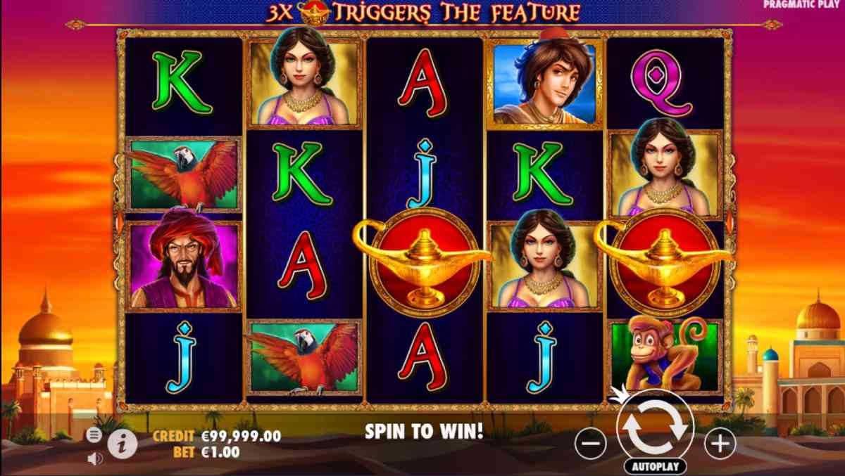 3 genie wishes slot review