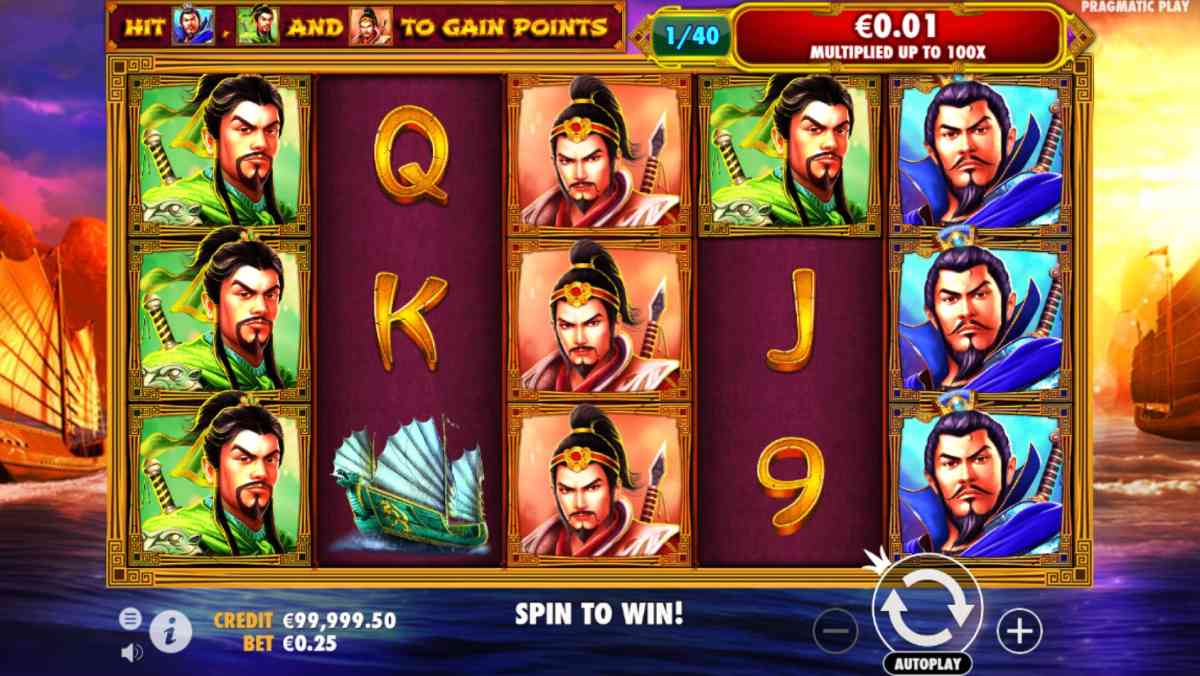 3 kingdoms battle of red cliffs slot review