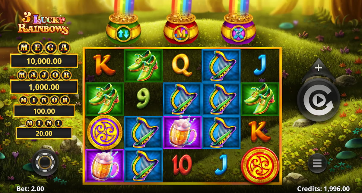 3 Lucky Rainbows Slot