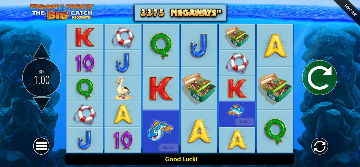 Fishin' Frenzy Big Catch Megaways Slot Review