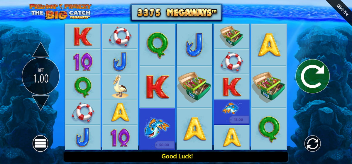 Fishin' Frenzy Big Catch Megaways Slot Review