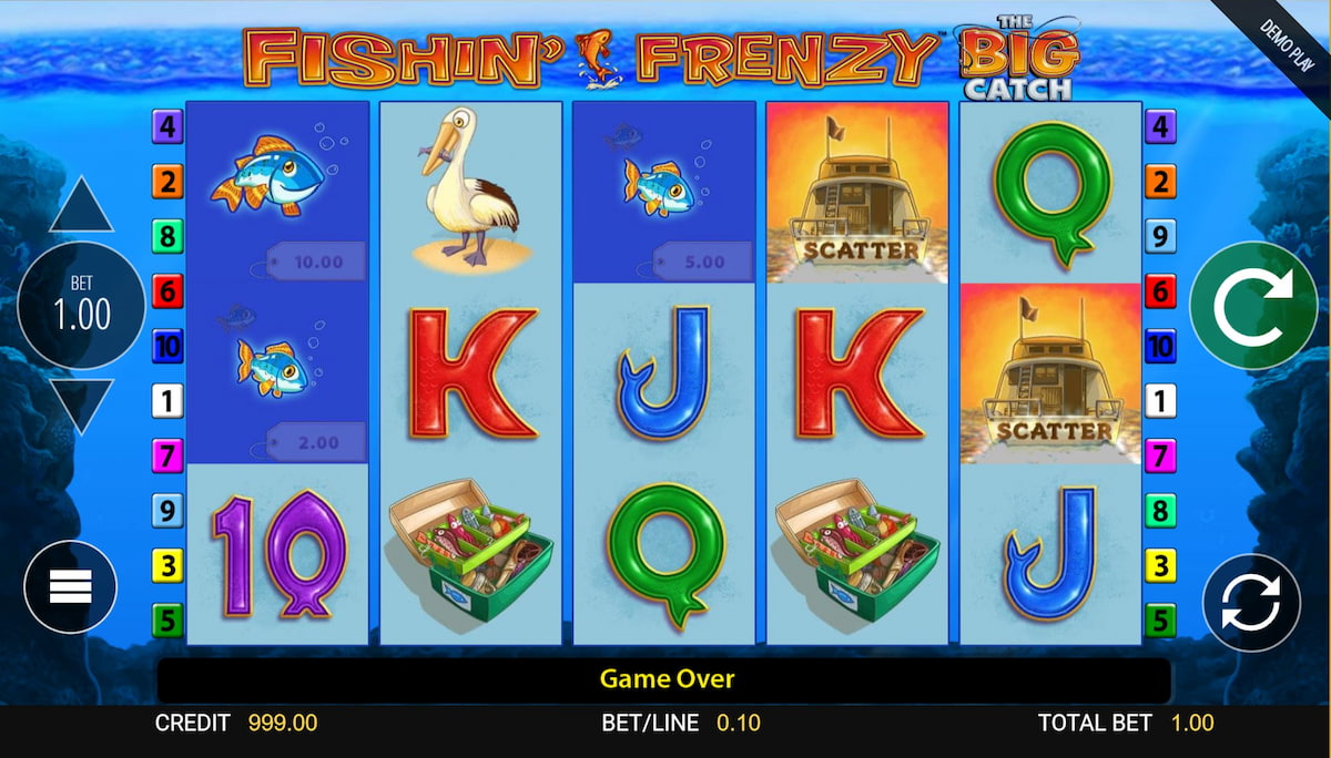 Fishin Frenzy Big Catch Slot