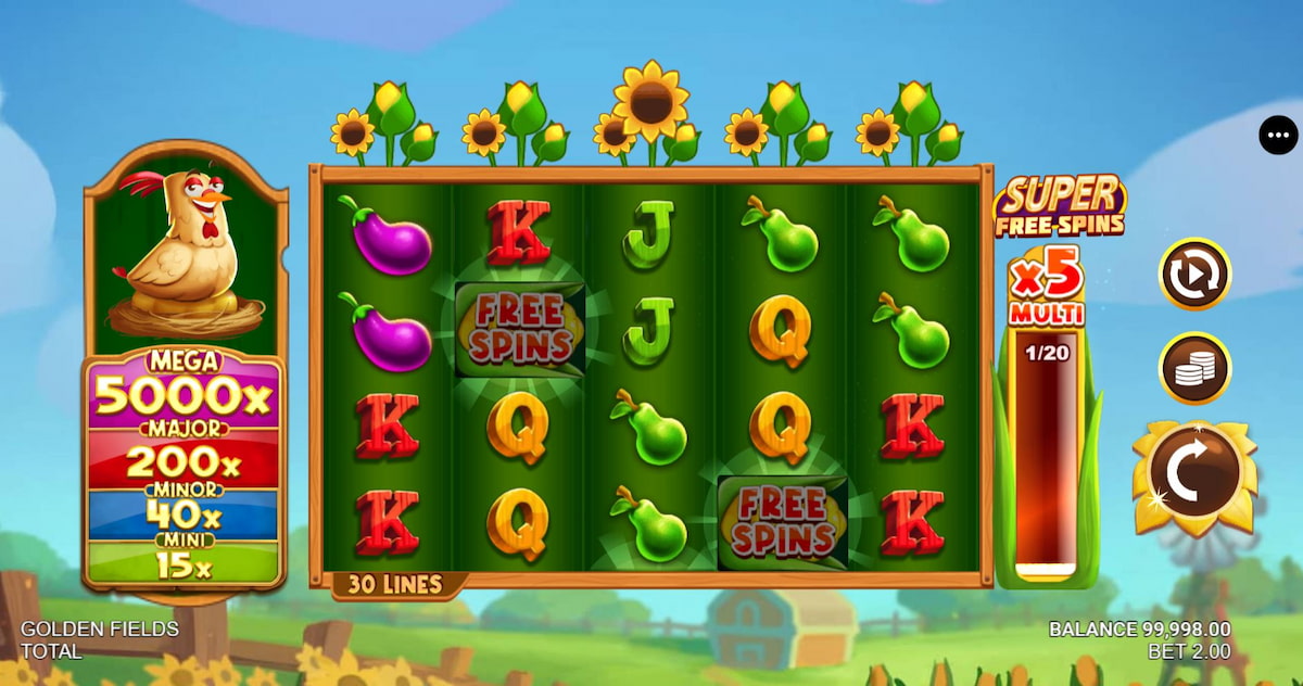 Golden Fields Slot Review