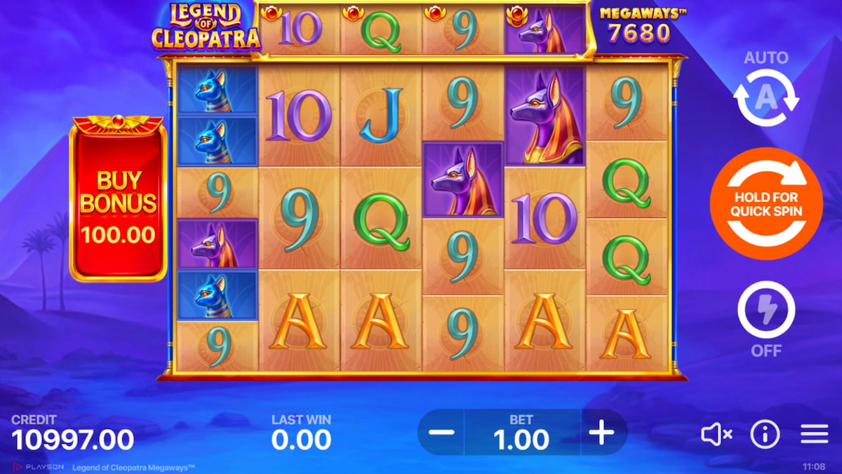 Legend of Cleopatra Megaways Slot