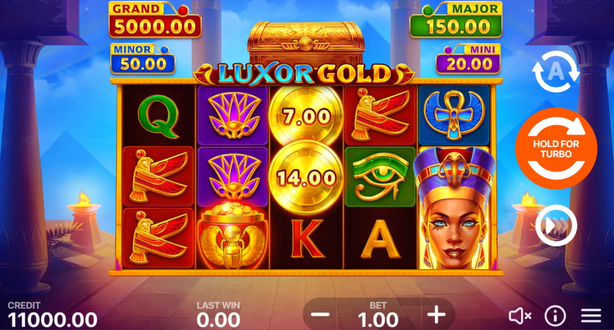 Luxor Gold: Hold and Win Slot